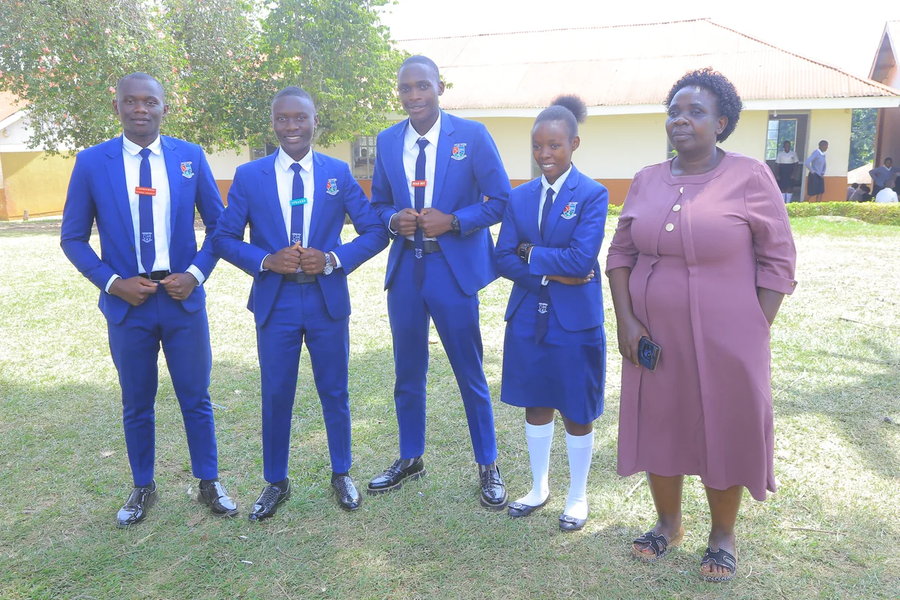 Kashenyi Secondary School top prefects for 2025–2026