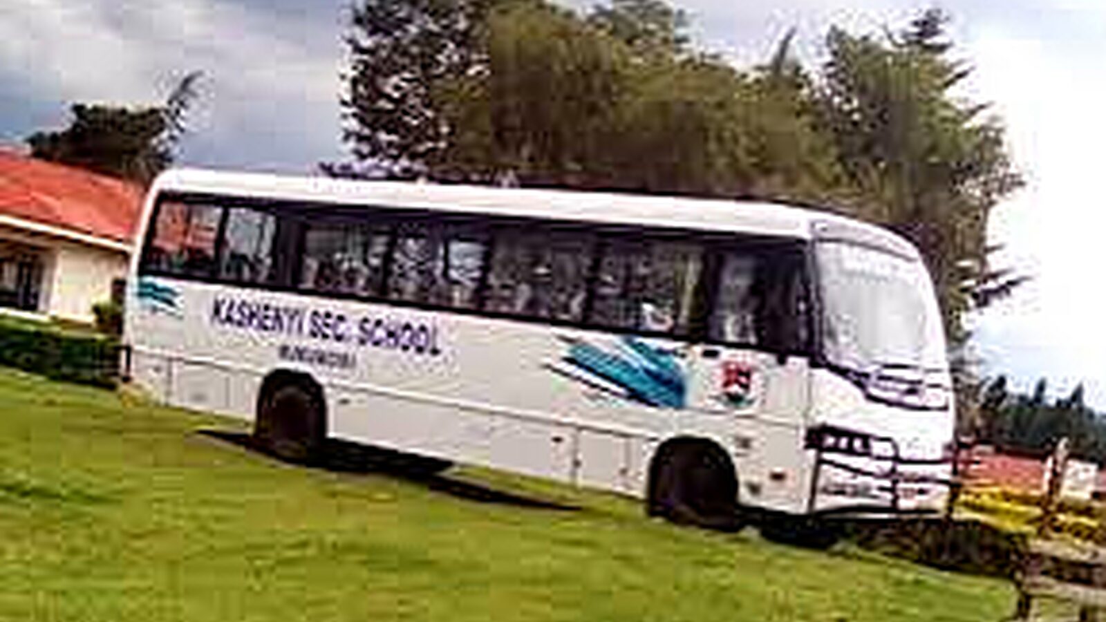 The Kashenyi Secondary School bus